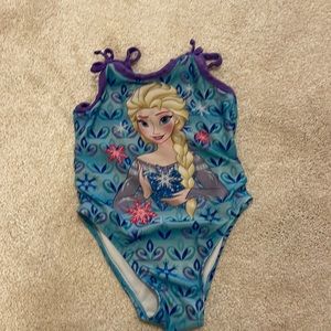 EUC Frozen bathing suit